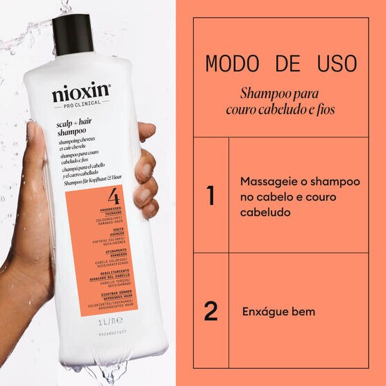 VOLUME & THINNING SISTEMA 4 SHAMPOO - 1L